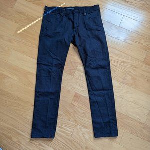 John Varvatos Dark Button Fly Jean